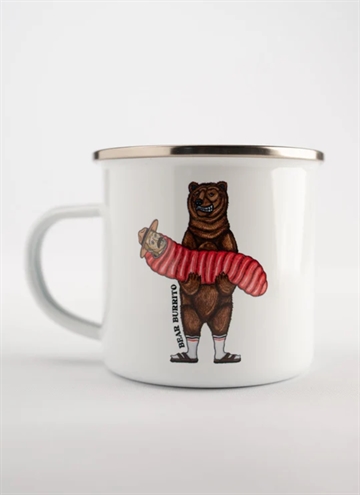 Lakor Bear Burrito Emaljekrus